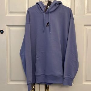 Kangol Unisex Interlock Hoodie, XL (Men’s Size Scale). Iced Lilac. NWT.